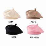 beret-enfant-laine-noir-camel-look-retro-hiver-mode-fille