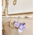 cadeau grossesse chaussures bébé parme