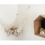 hamac décoratif avec prénom sur perles en bois