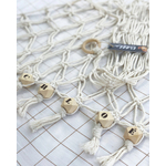 suspension tissage macramé perles bois