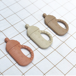 couleurs biberon rose beige et marron