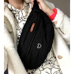 sac banane zippé en coton matelassé avec personnalisation