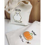 sac a bonbons citrouille fantôme personnalisé