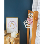 Cintre à Perles Pour Animaux Et Bébé | Support Avec Ruban Et Nœud | Rangement Harnais, Laisse, Vêtements - Déco Pratique