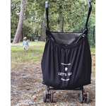 sac de courses suspendu poussette canne