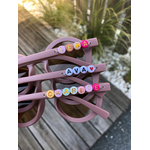lunettes de soleil enfant perles colorées