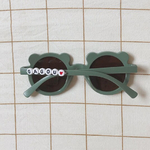 solaires enfant vert avec prénom coeur ou etoile