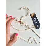 cintre bebe enfant noeud fille multicolore