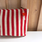 trousse de toilette amour rayures et coeur