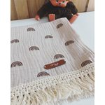drap a franges gaze à personnaliser
