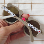 lunettes ourson prenom noir et blanc