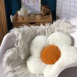 coussin fleur paquerette
