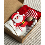 cadeau naissance pere noel rouge et blanc