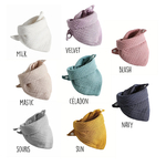 couleurs bavoirs personnalisables maison LITTLE