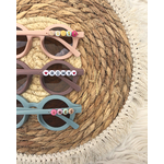 lunettes rose violet et vert