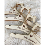 cintre pour dressing bébé à customiser