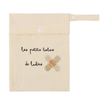trousse double gaze bouton pression prenom pansement