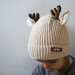 bonnet de noël personnalisé renne cerf