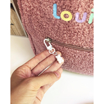 sac à dos zippé breloque ourson bonbon