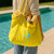 sac-plage-toile-jaune-vif-sirene-rose-fluo