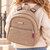 sac a dos velours bretelles reglables prenom perles