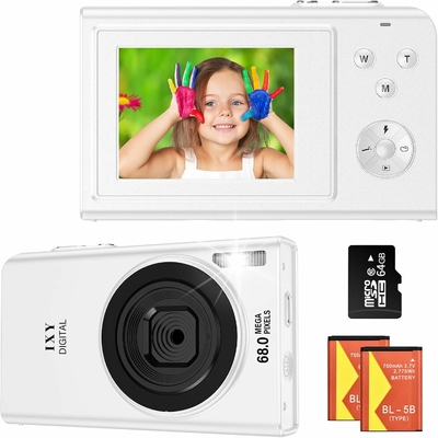Appareil photo NIKYJM 68MP 4K compact pour débutants