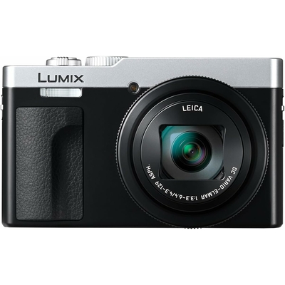 Panasonic Lumix TZ99 vu de face – compact expert avec zoom optique Leica 30x et capteur 20 MP, idéal pour la photographie de voyage