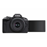 Canon EOS R50 écran orientable en mode vlogging face caméra 4K