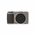 appareil photo compact APS‑C Ricoh GR III Diary Edition gris chaud avec bague argent naturel vue de face