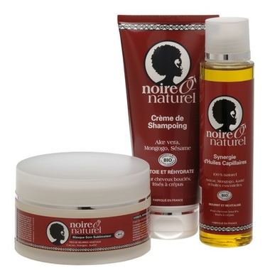 Le rituel de soins capillaires noire Ô naturel