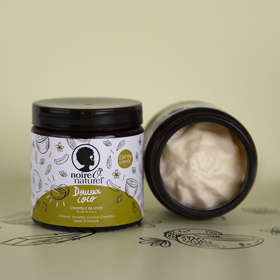 Chantilly DOUCEUR COCO NoireÔnaturel - Karité, Coco BIO - Multi-usage : Cheveux, Corps, visage - Edition Limitée