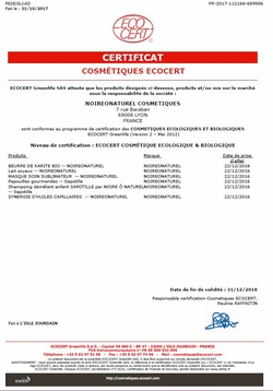 ecocert 2018