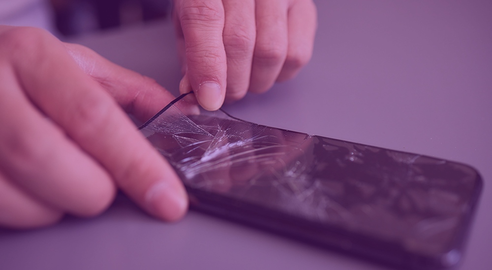 remplacement d ecran de smartphone