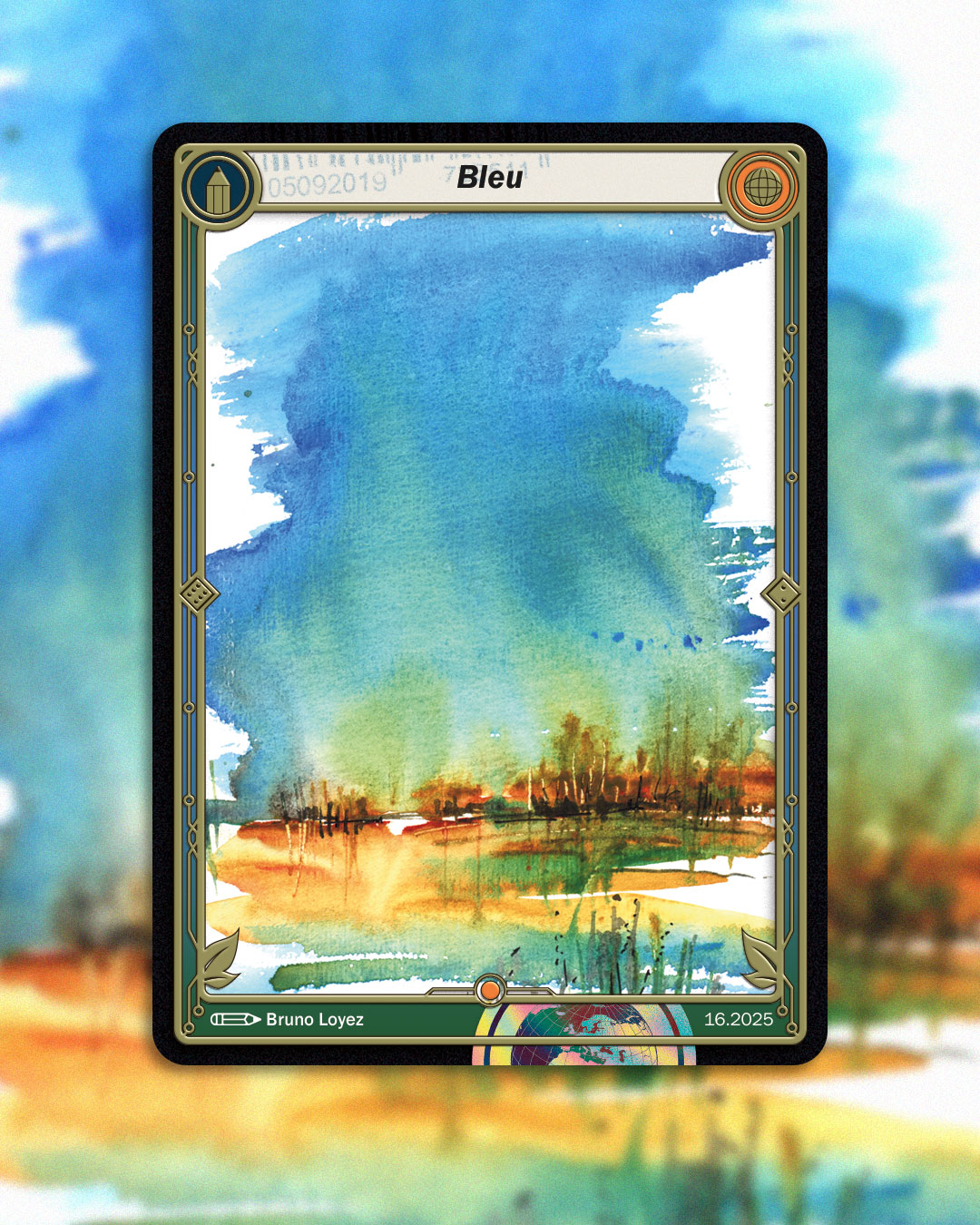 016 - Carte-Kollector--16-Bleu