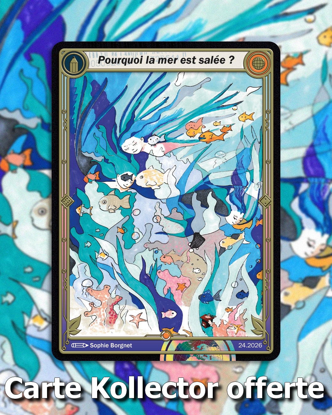 Pourquoi la mer est salée