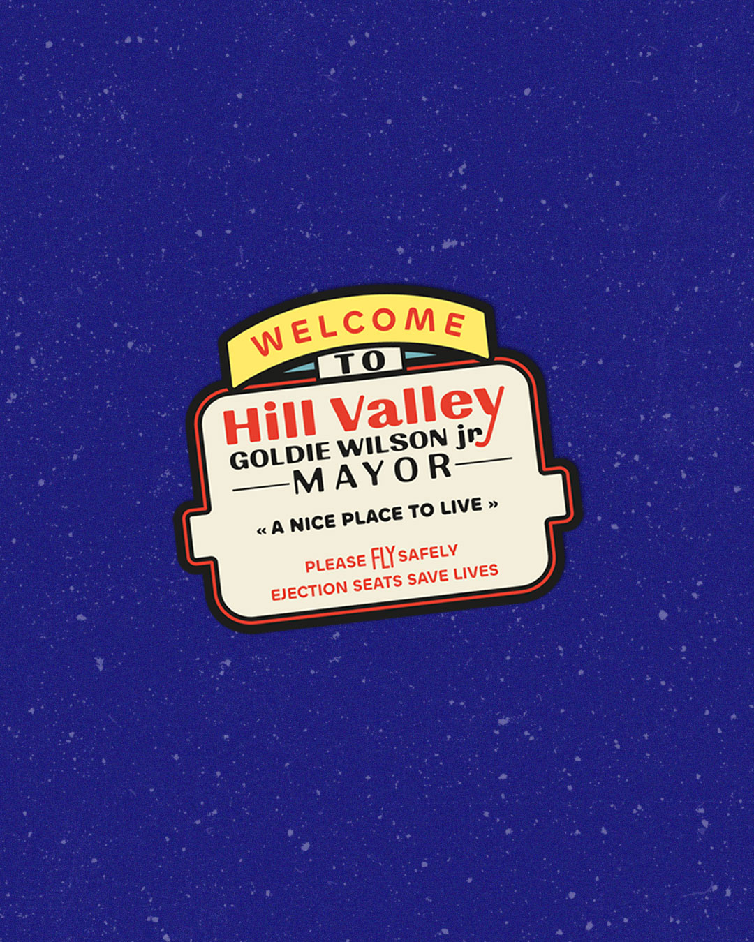 Sticker Hill Valley - 1