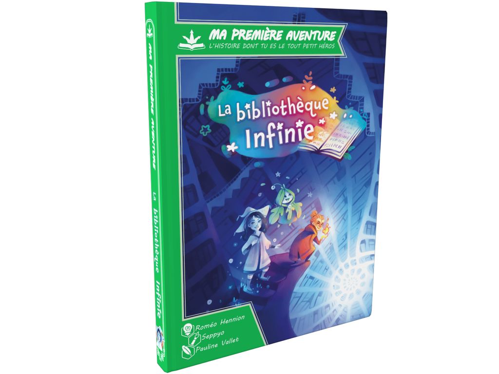 MA 1ERE AVENTURE LA BIBLIOTHEQUE INFINIE