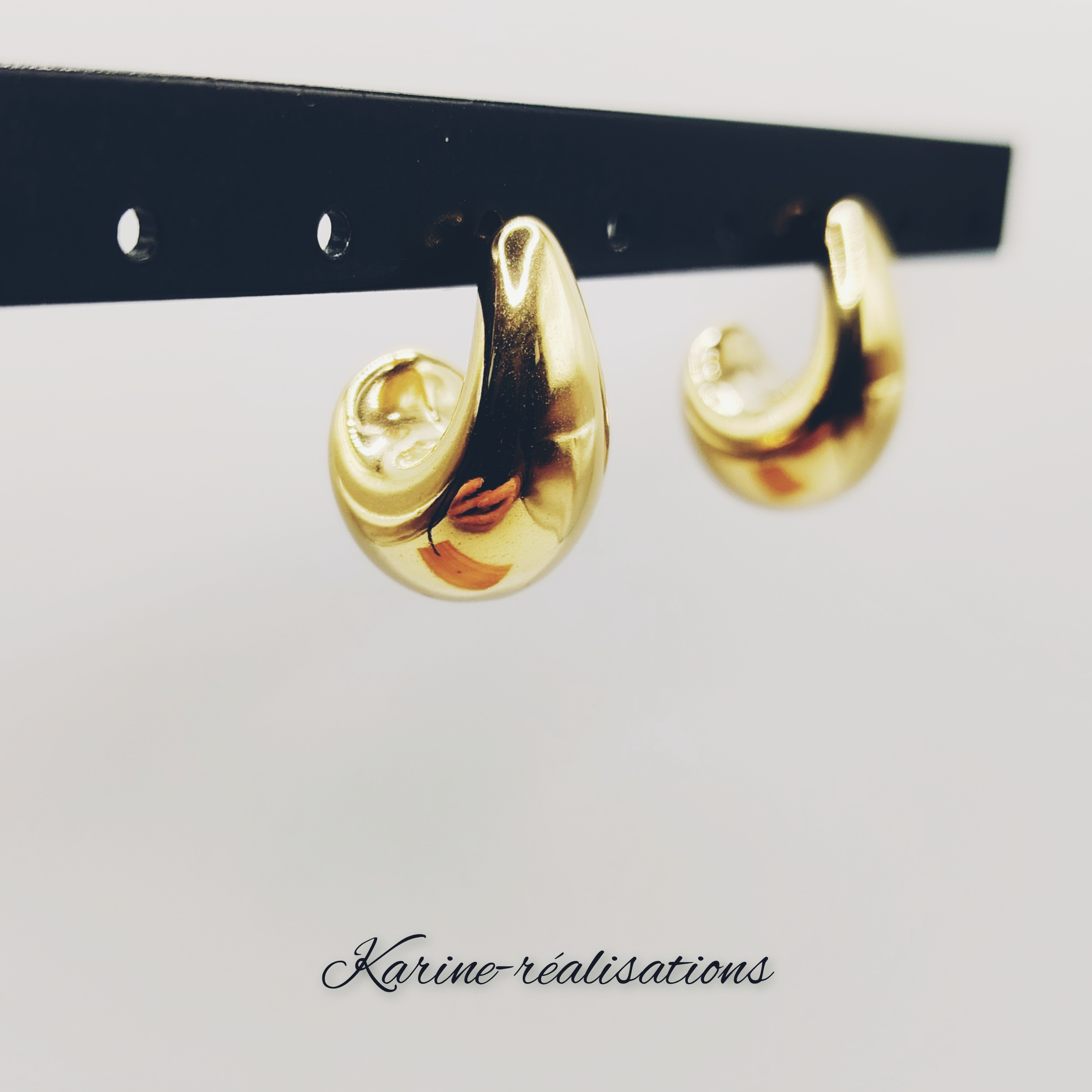boucles-oreilles-gouttes-bombees-acier-inoxydable-304-plaque-or-kc-25mm1