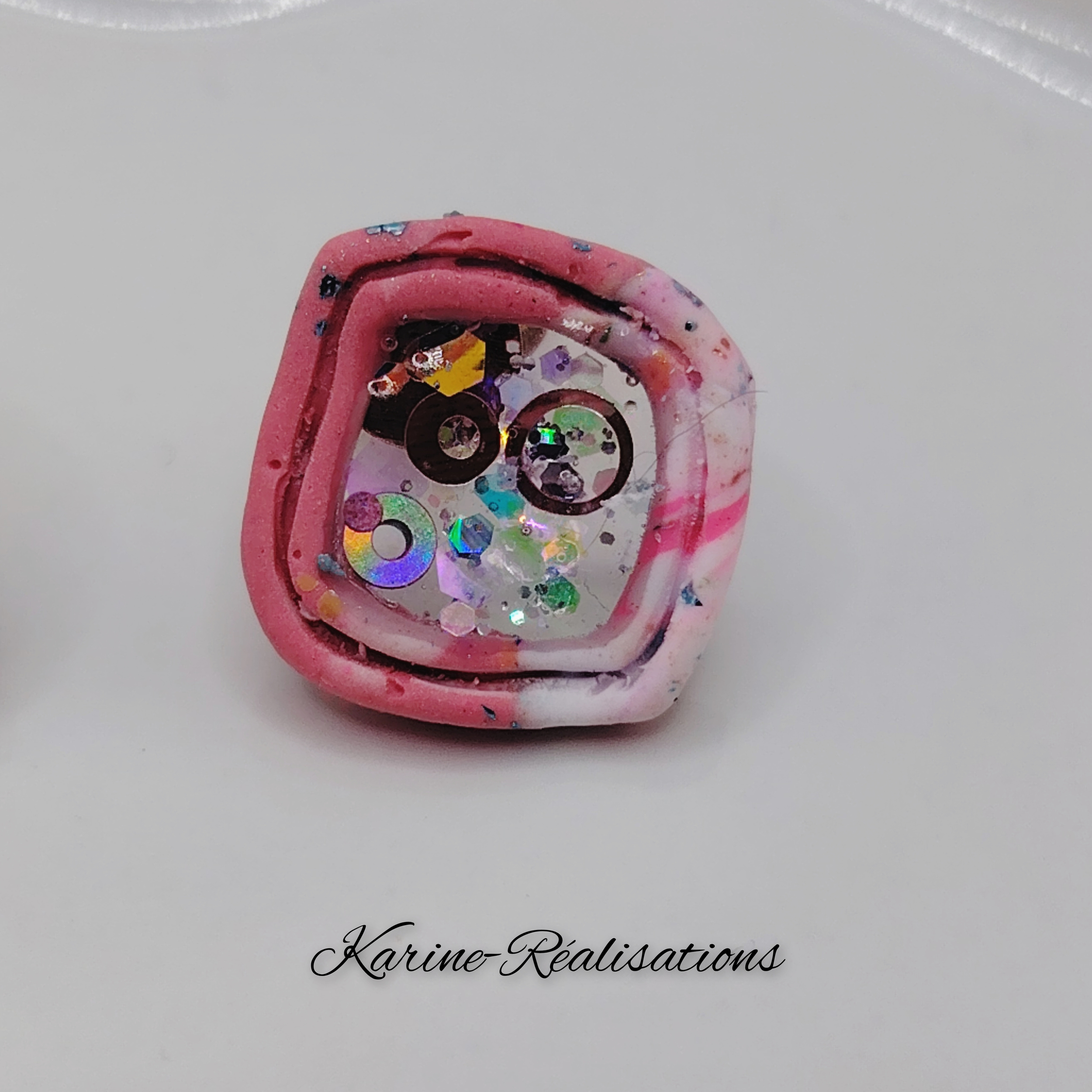 boucles-oreilles-rectangles-pate-polymere-resine-papillons-holographiques-acier-inoxydable2