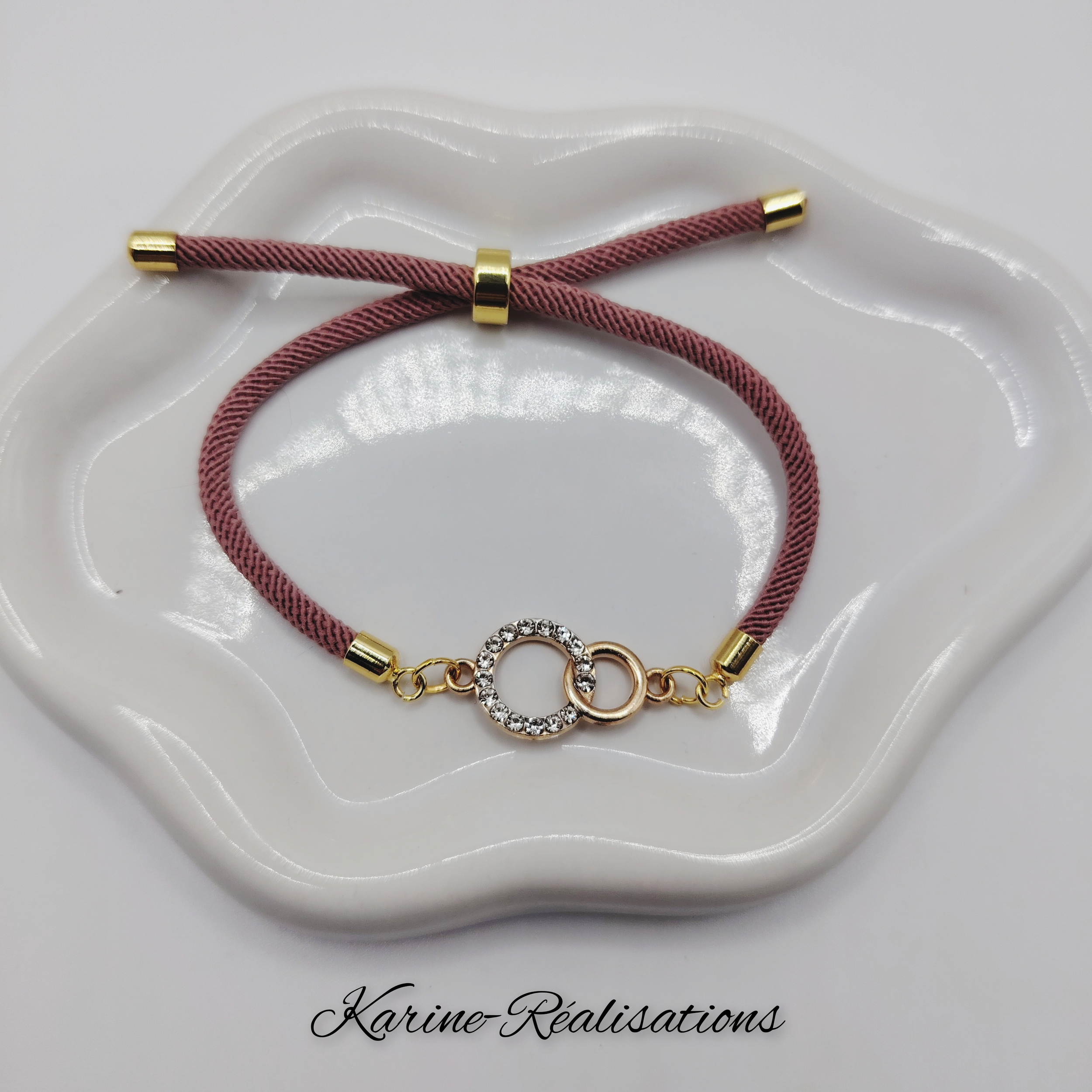 bracelet-cordon-vieux-rose-ajustable-infini-dore-strass-cristaux