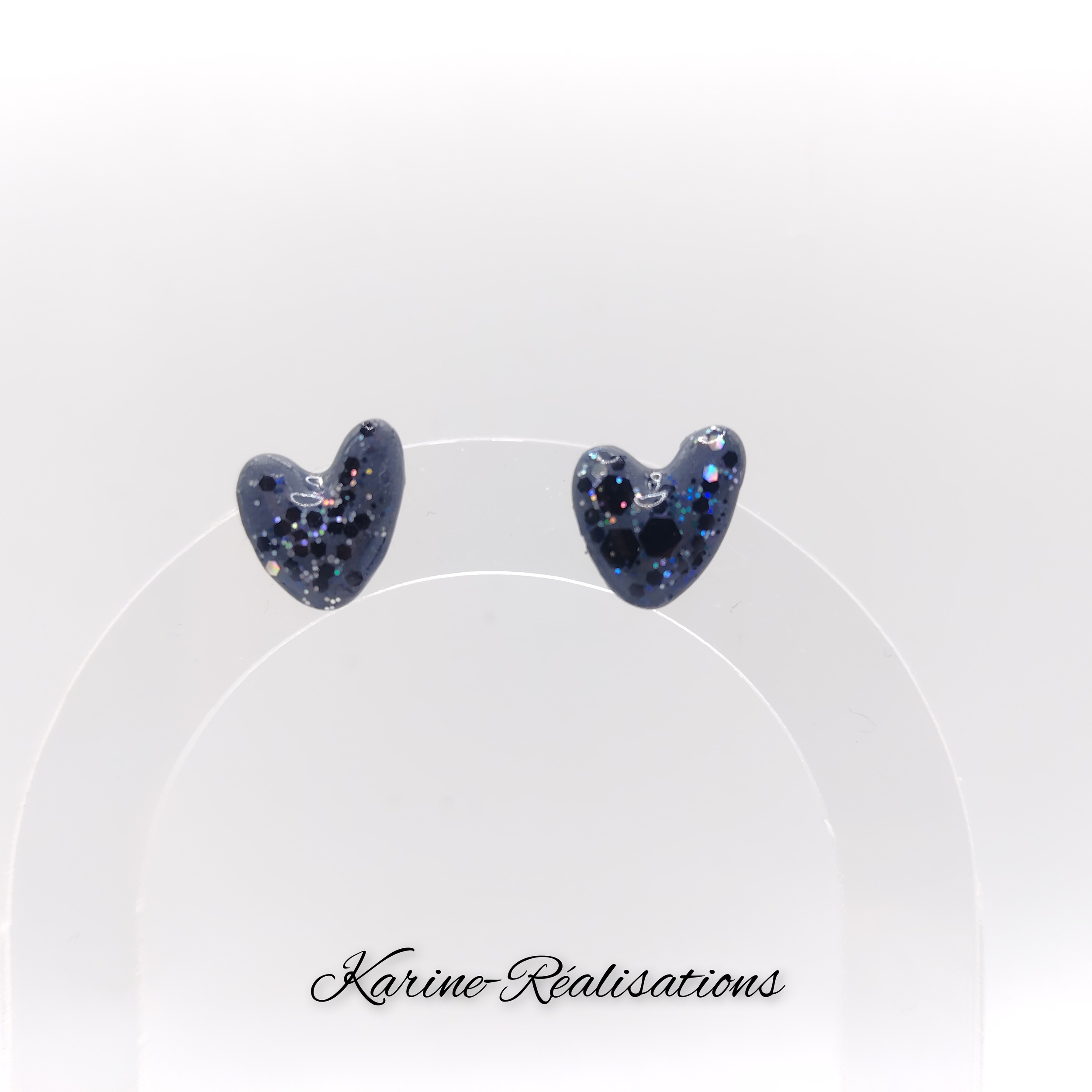 Puces-oreilles-coeur-noir-paillettes-galaxie
