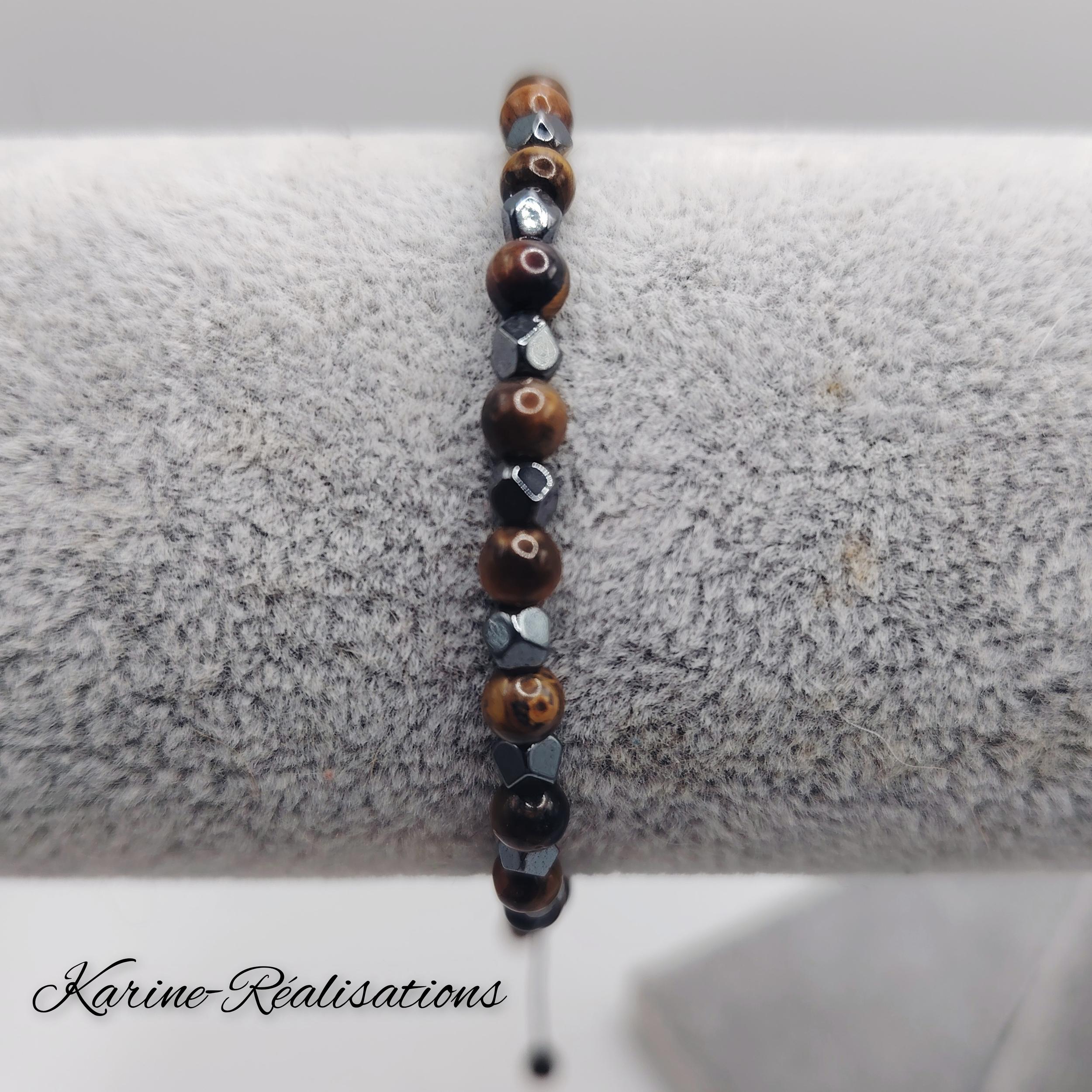 bracelet-mixte-oeil-de-tigre-hematite-ajustable-shamballa