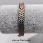 bracelet-homme-hematite-chevrons-cuivre-ajustable-shamballa