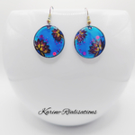 Boucles Médaillons Zen - Lotus du Lagon