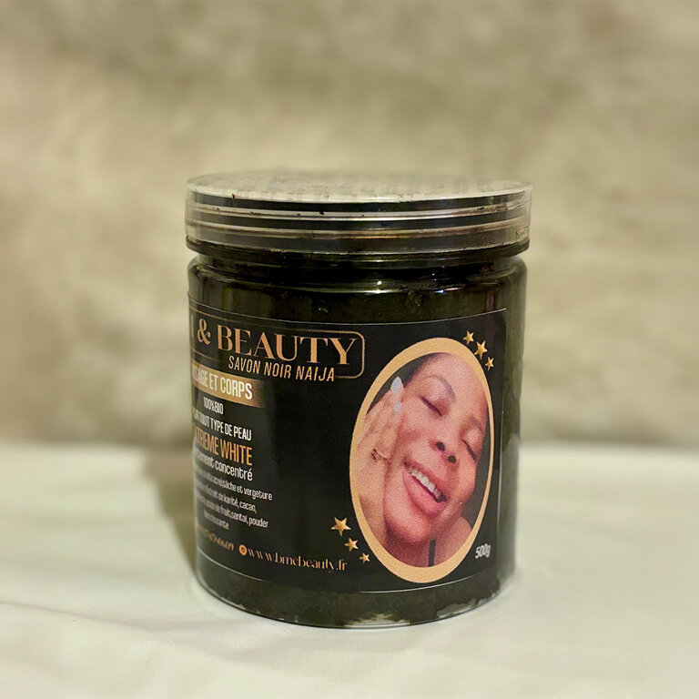 Savon éclaircissant Métisse Nigeria - 500ml, Acide Kojique, Pour Peau Noire
