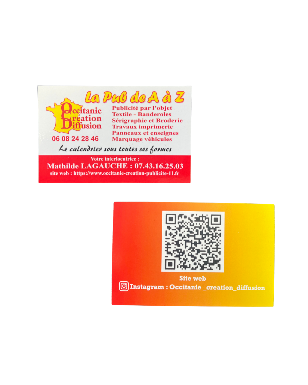 Cartes de visite