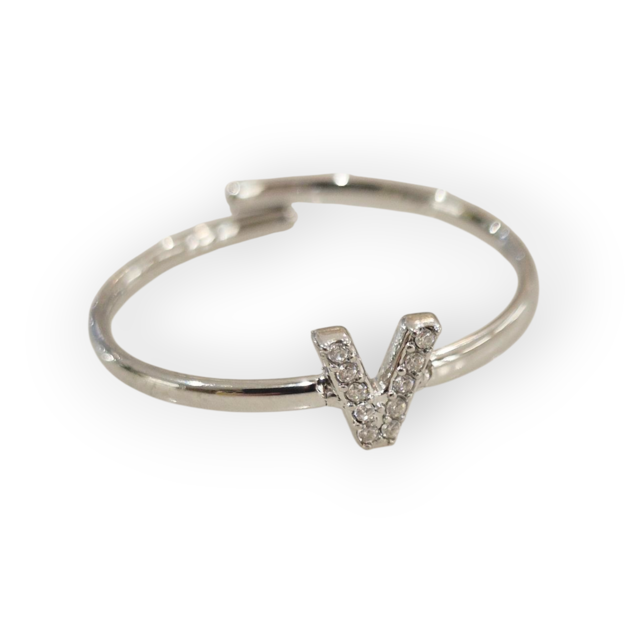 Bague initiale V