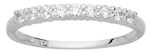 BAGUE OR GRIS 375