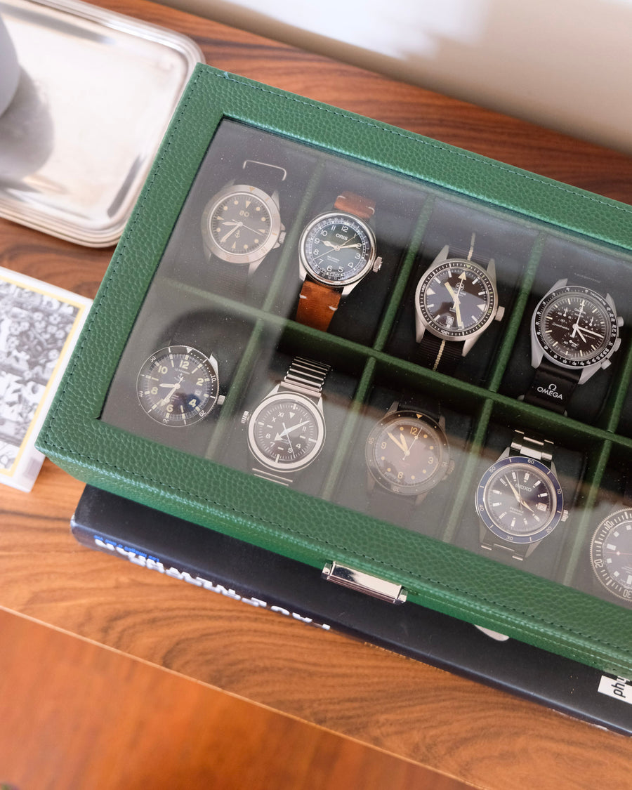 Boîte à montres de voyage luxe pour homme