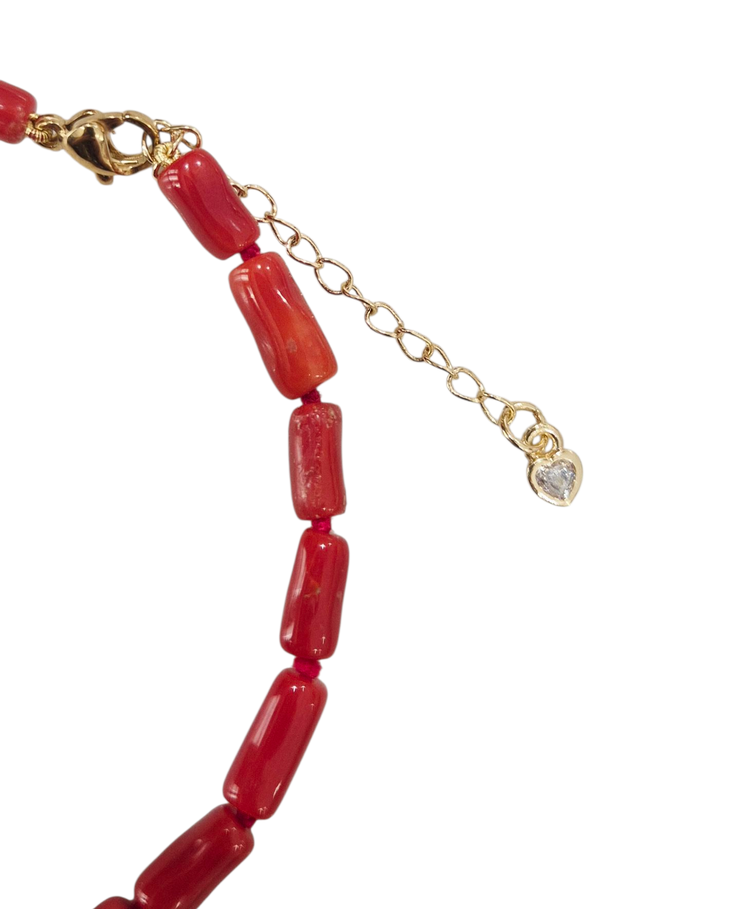 collier fantaisie corail